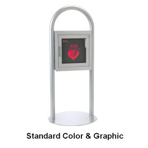 Freestanding AED Cabinet