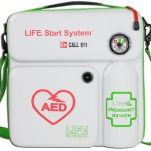Life Corp. Emergency Oxygen and AED Carry Case, Life-StartSystem