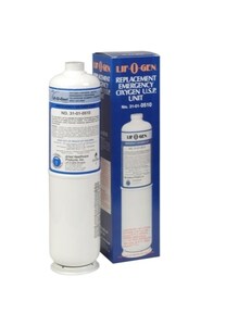 Lif-O-Gen Emergency Oxygen Replacement Cylinder For 15 or 30-Minute Systems