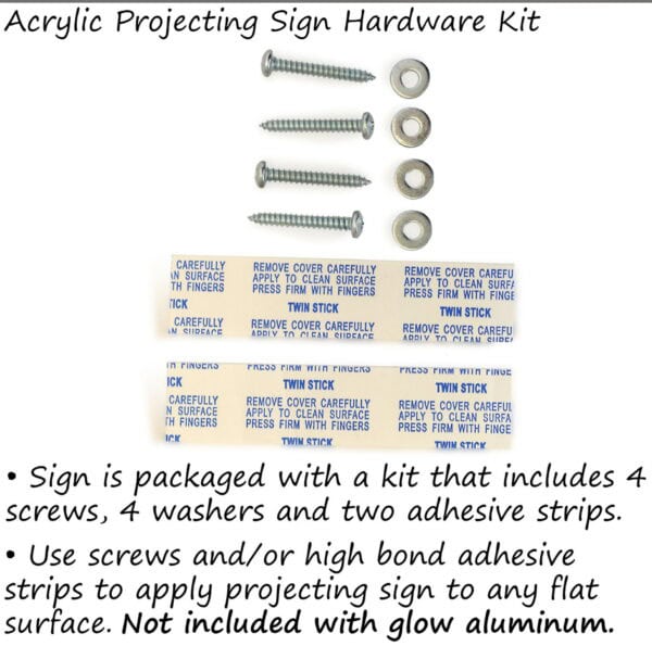 AED wall sign, acrylic, triangular/3D, 6"x8”, down arrow - Image 4