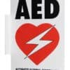 AED wall sign, 2-sided, vinyl, perpendicular, 10"X 7”