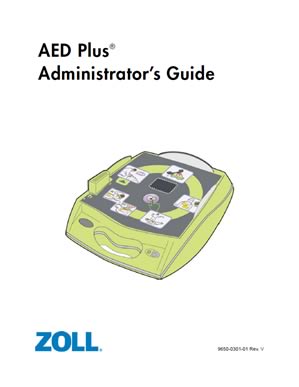 ZOll AED Plus - Administrator Guide