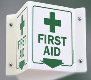 First Aid Signage