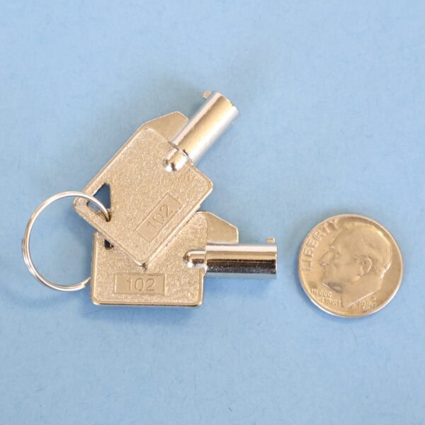 AED Cabinet 102 Lock & (2) keys - Image 3