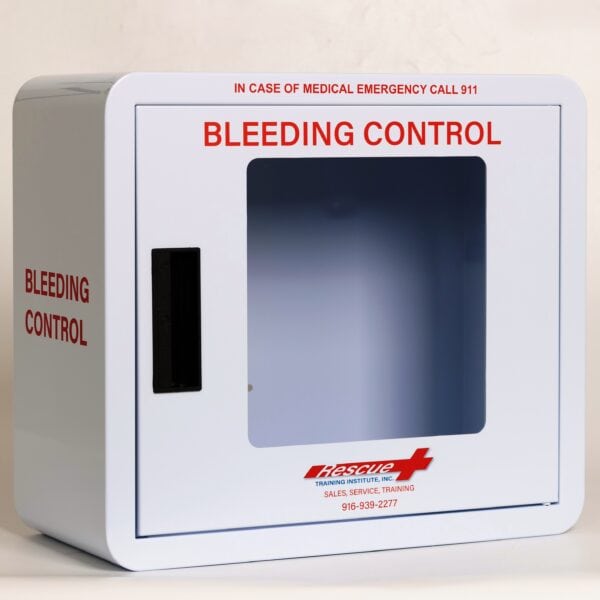Bleeding Control Cabinet, large, with 8 Bleeding Control Kits in 2 Carry Bags - Image 2