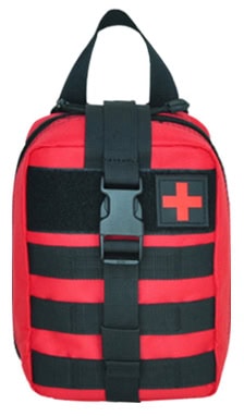 Tactical IFAK, With Handle, Red