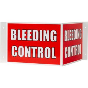 Bleeding Control Sign 3-Way